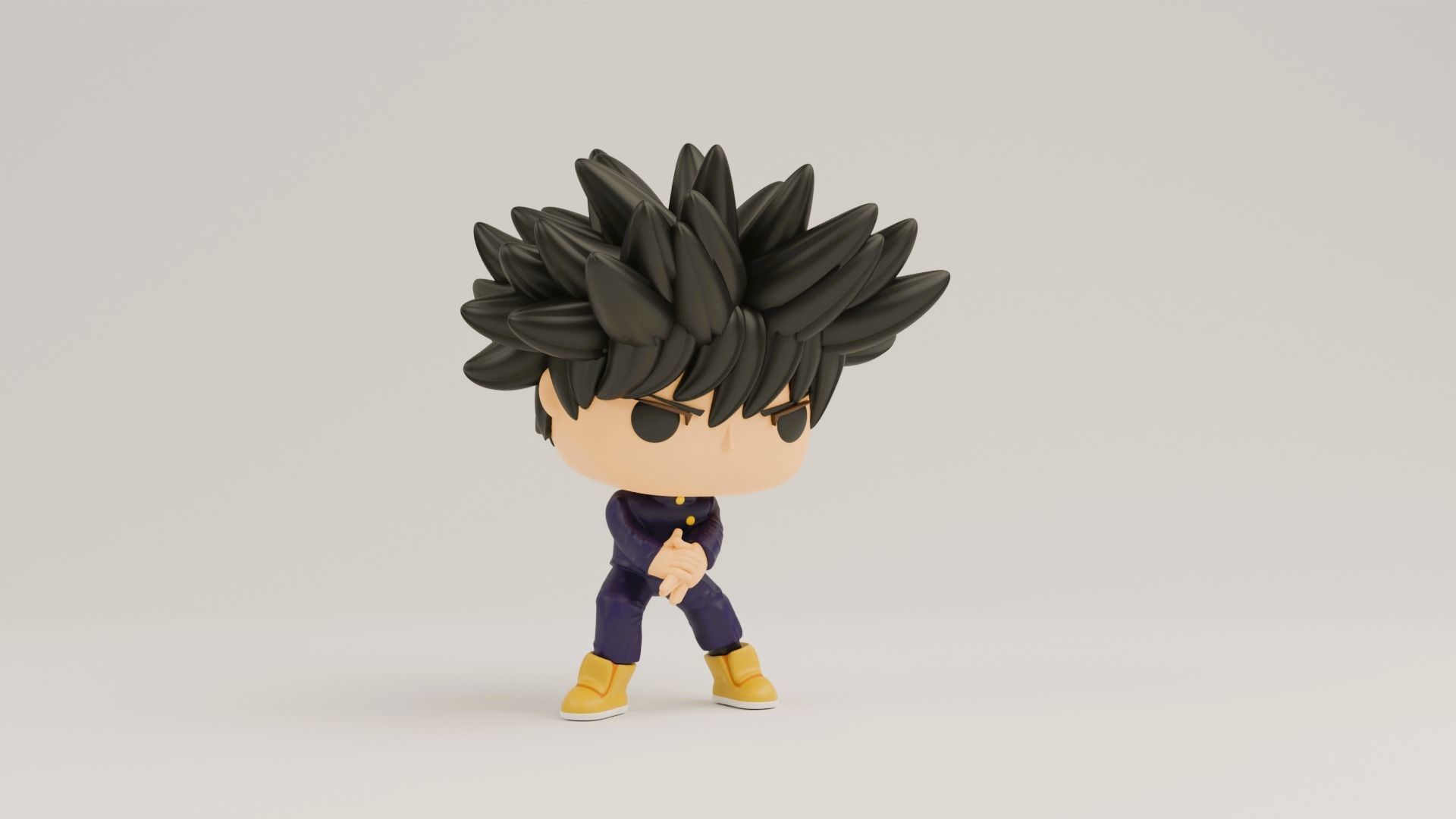 Megumi Fushiguro funko pop from jujutsu kaisen 3D print model_4