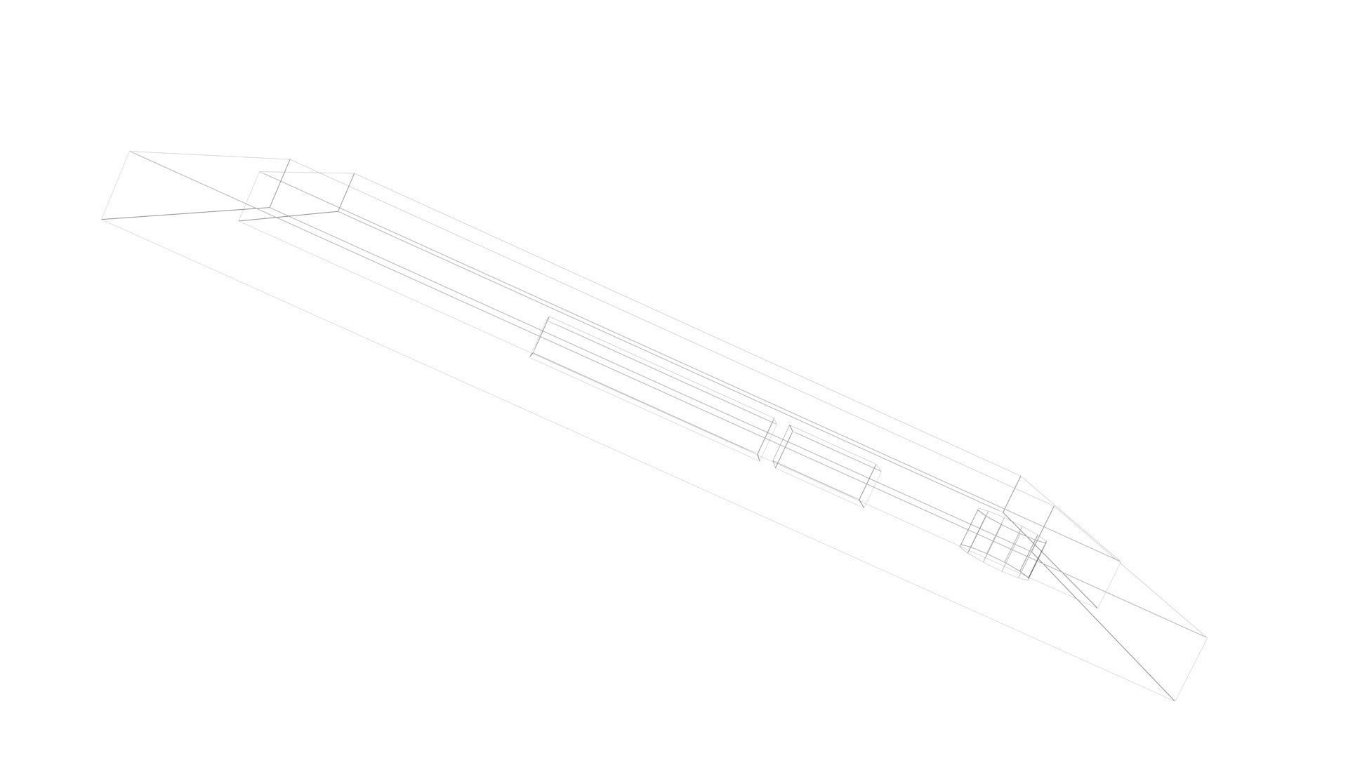 Low Poly Game Ready TV ON Low-poly 3D model_15