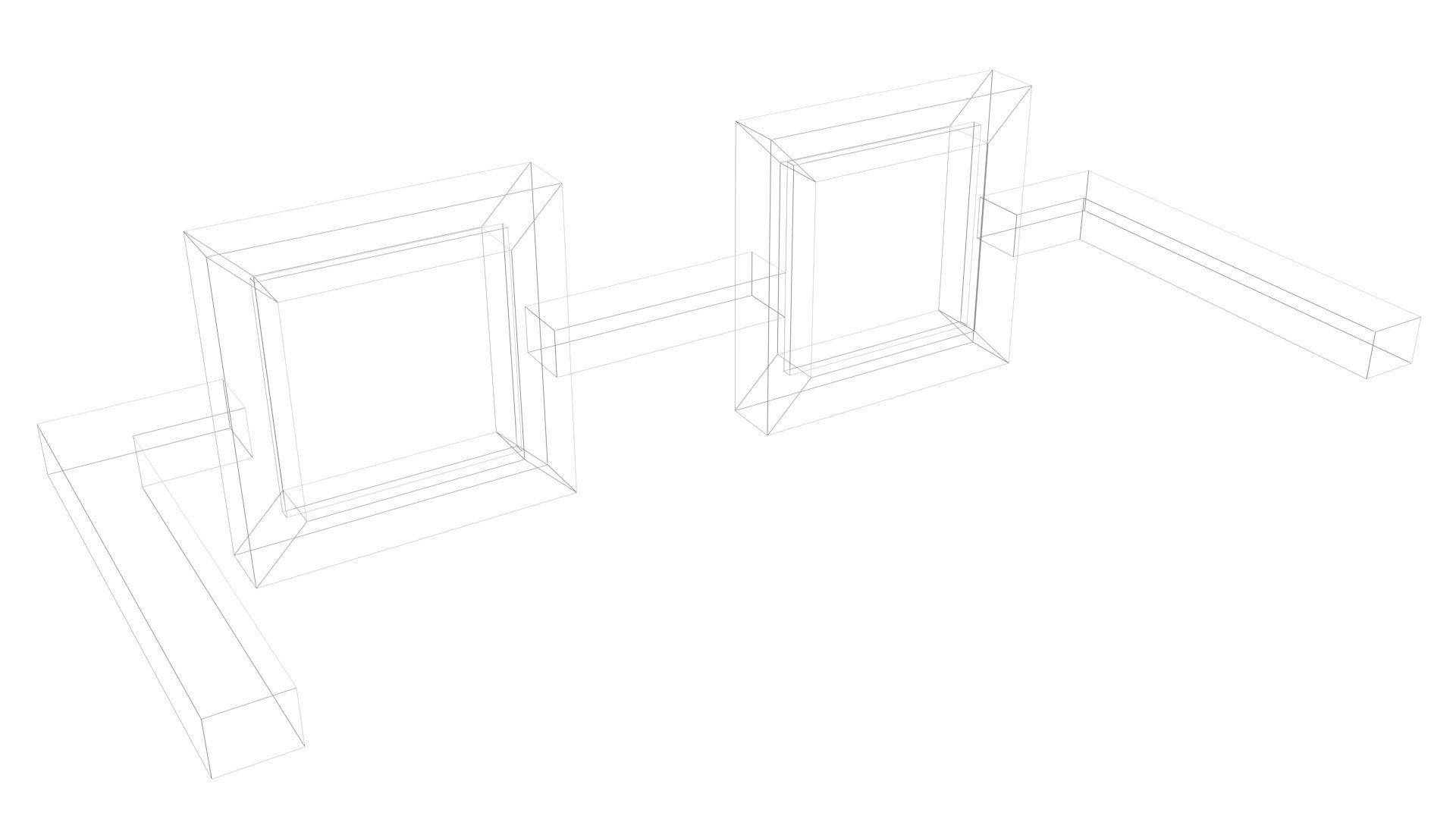 Low Poly Game Ready Glasses Low-poly 3D model_13