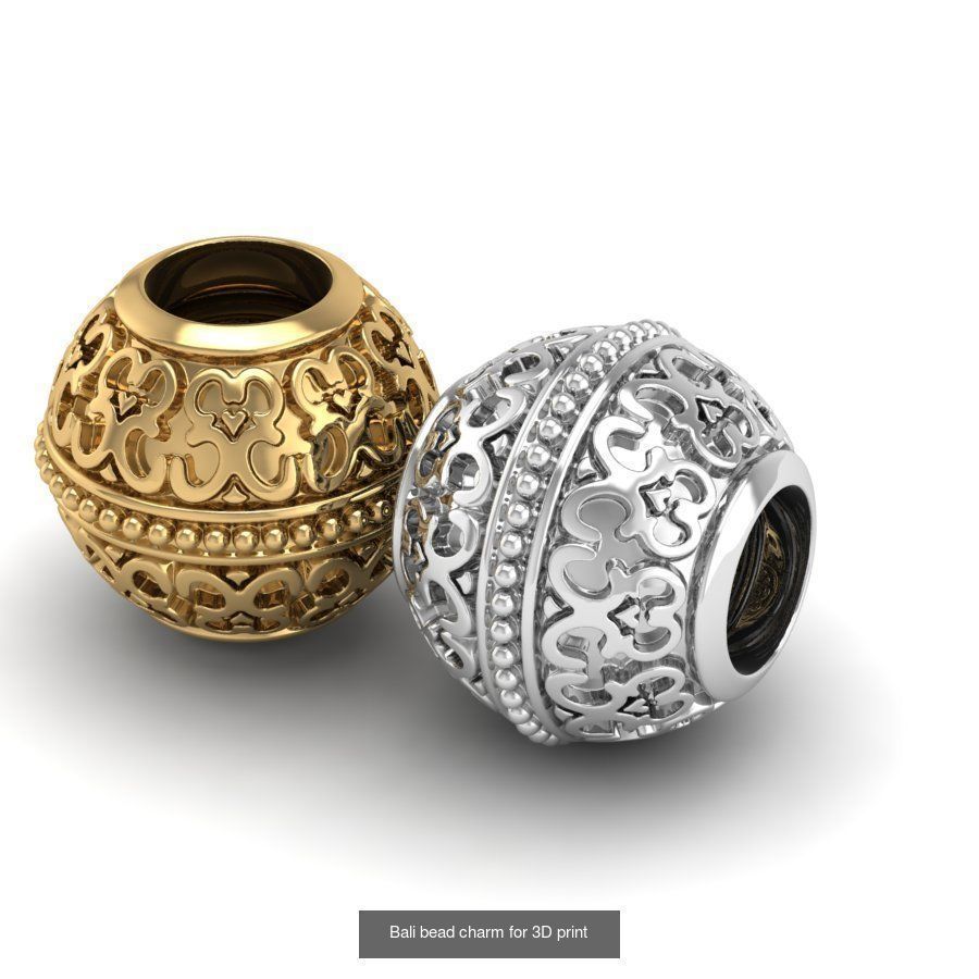 Bead charm  3D Model Collection_10