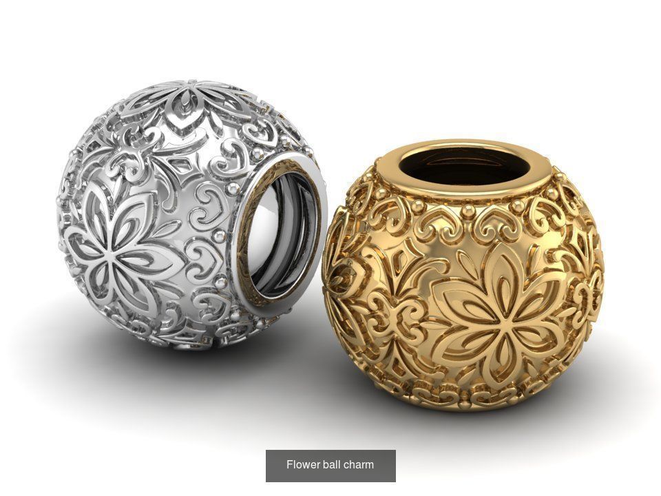 Bead charm  3D Model Collection_6