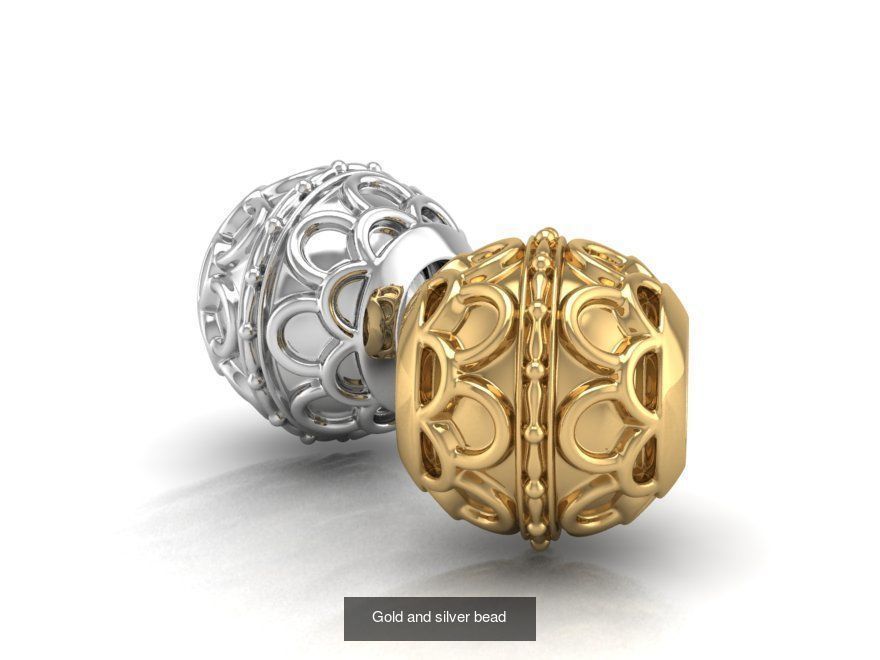 Bead charm  3D Model Collection_2
