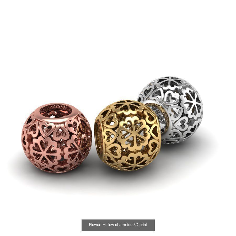 Bead charm  3D Model Collection_11