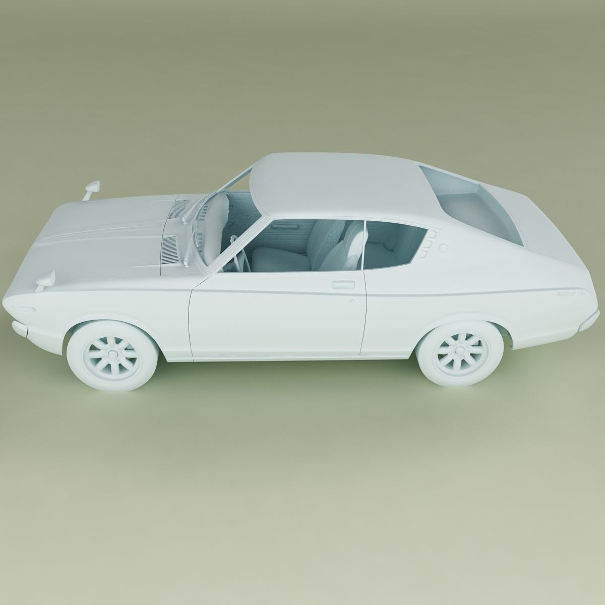 Datsun Violet 710 Coupe 3D model_11