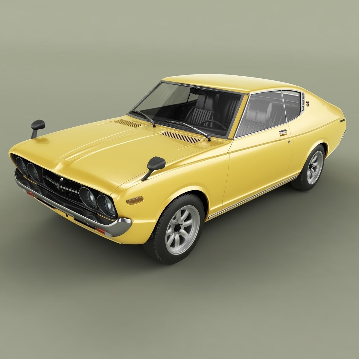 Datsun Violet 710 Coupe 3D model_5