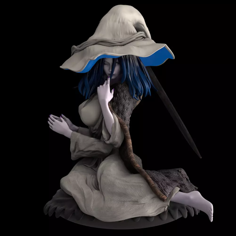 Ranni the Witch - Elden Ring - 1TO10 STL FILE 3D PRINT MODEL 3D print model
