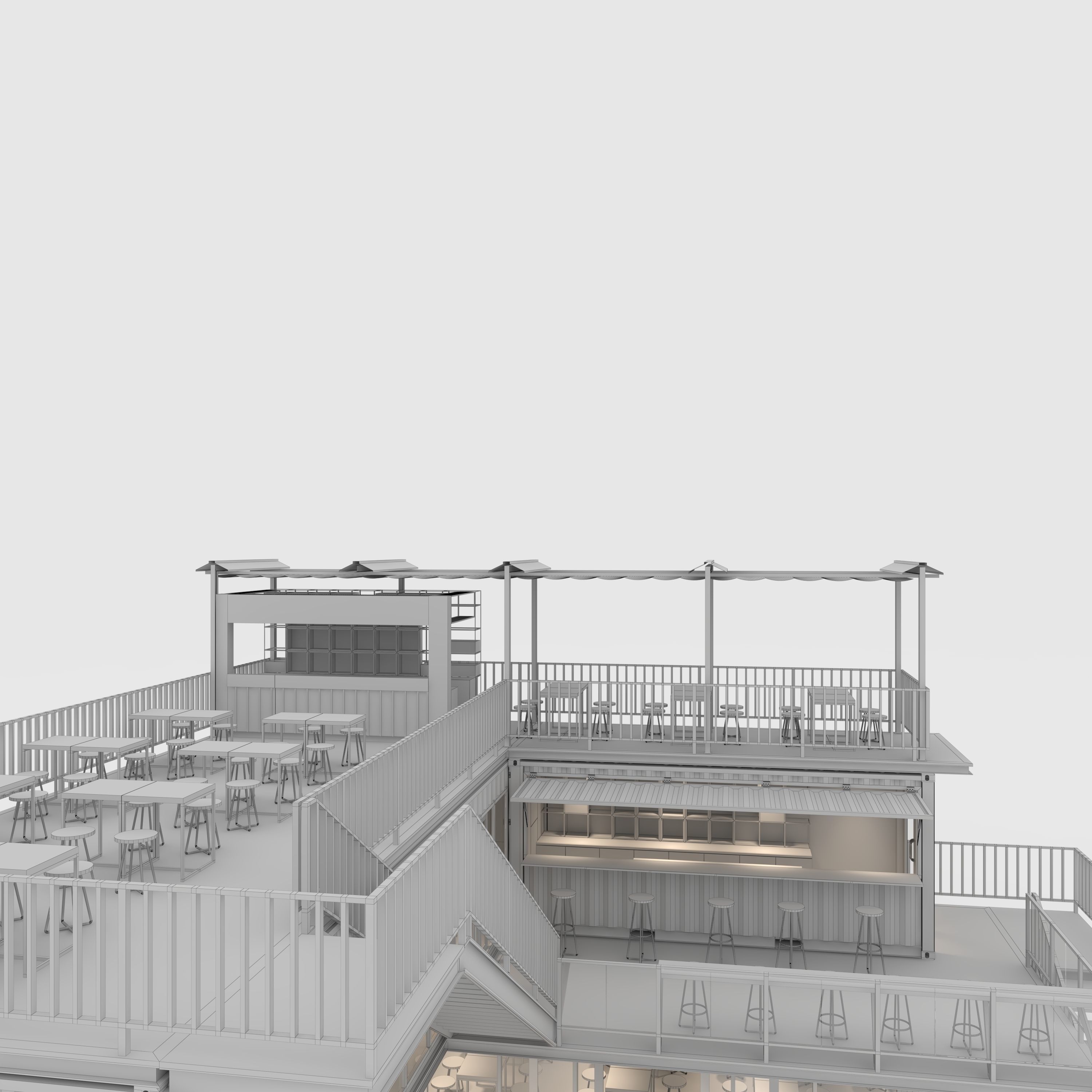 Container Cafe 11 3D model_27