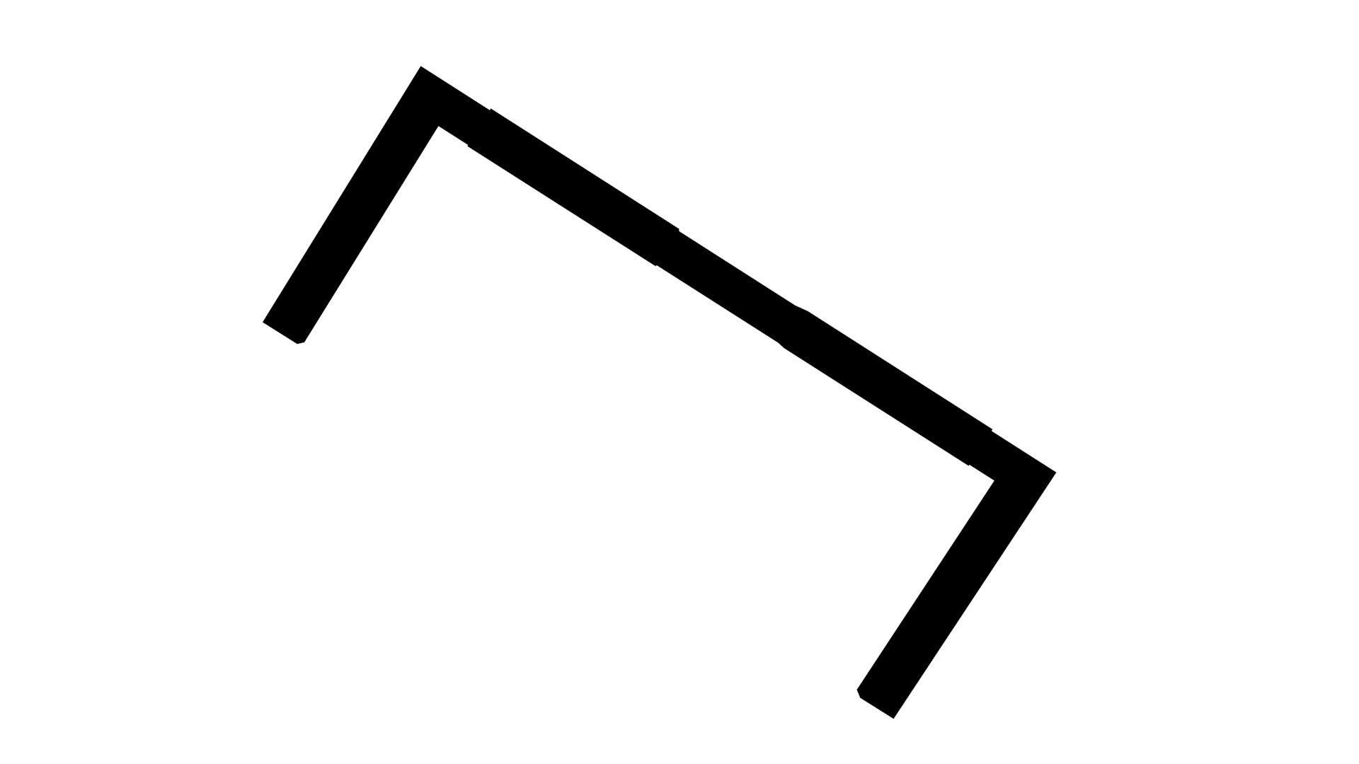 Low Poly Game Ready Sunglasses Low-poly 3D model_3