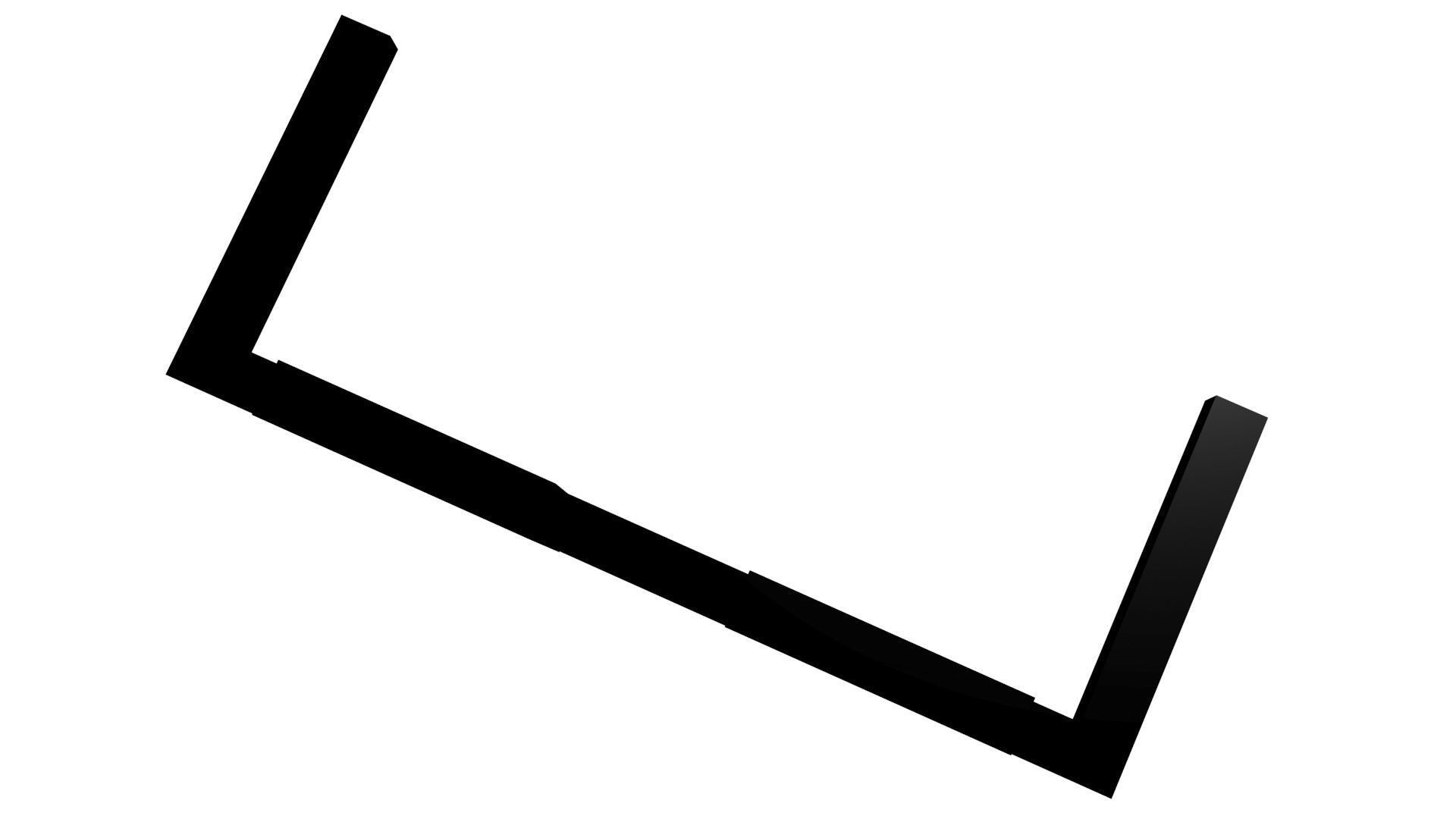 Low Poly Game Ready Sunglasses Low-poly 3D model_1