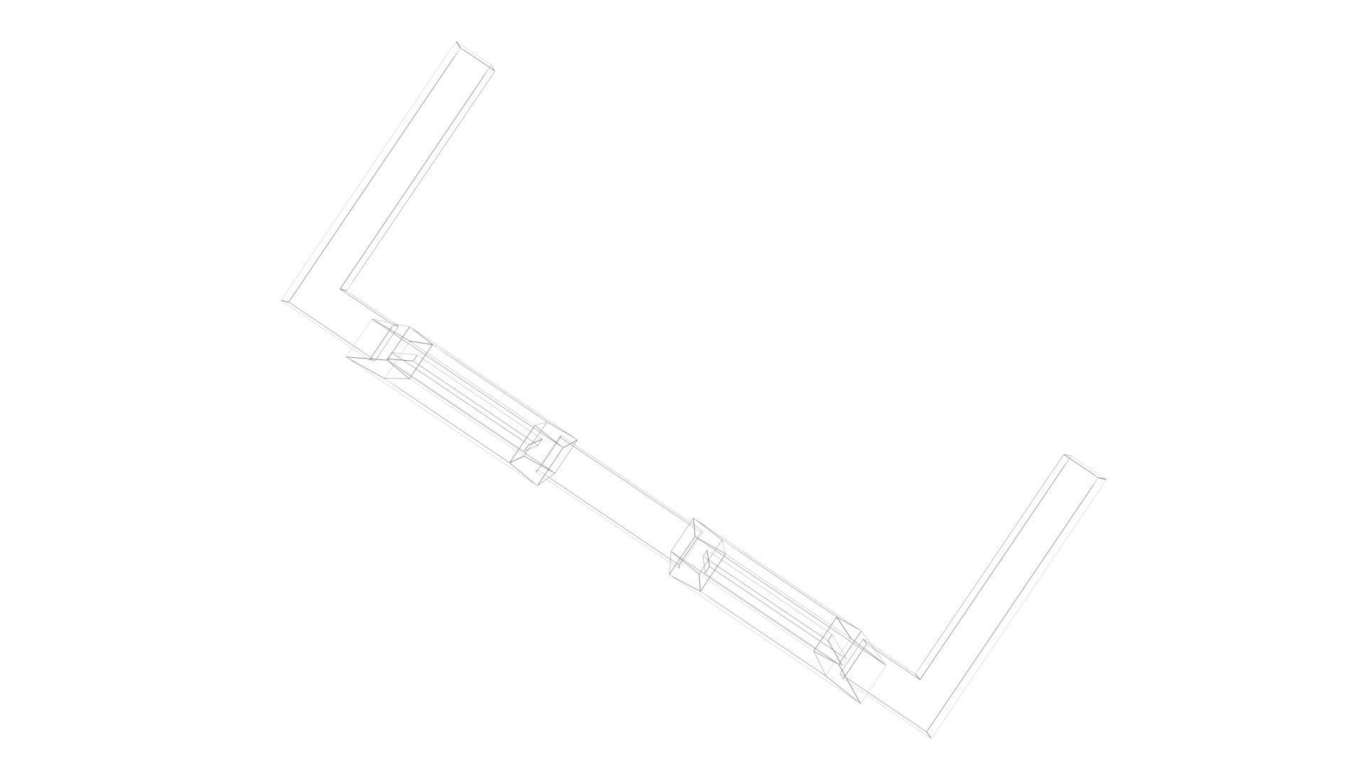 Low Poly Game Ready Sunglasses Low-poly 3D model_13