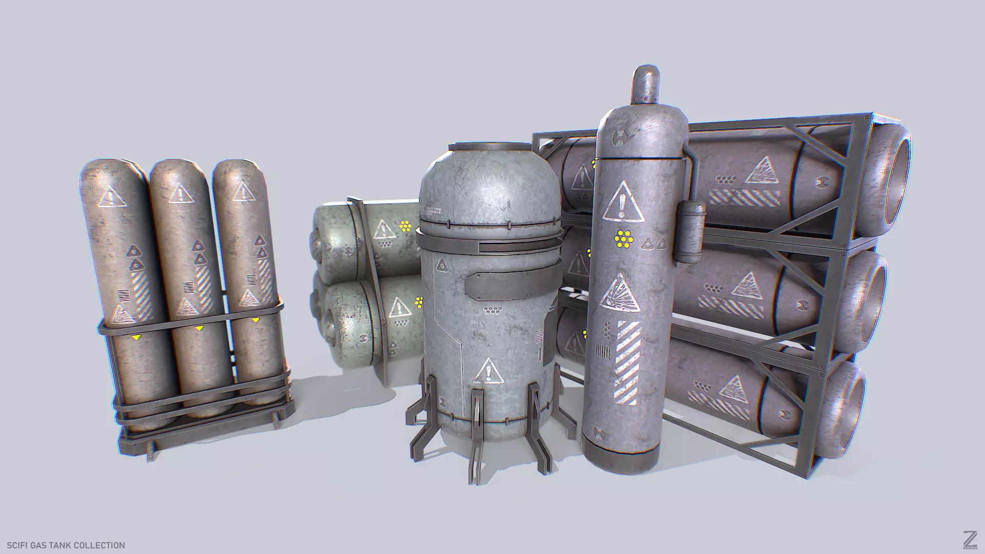 Sci fi gas tank collection _0