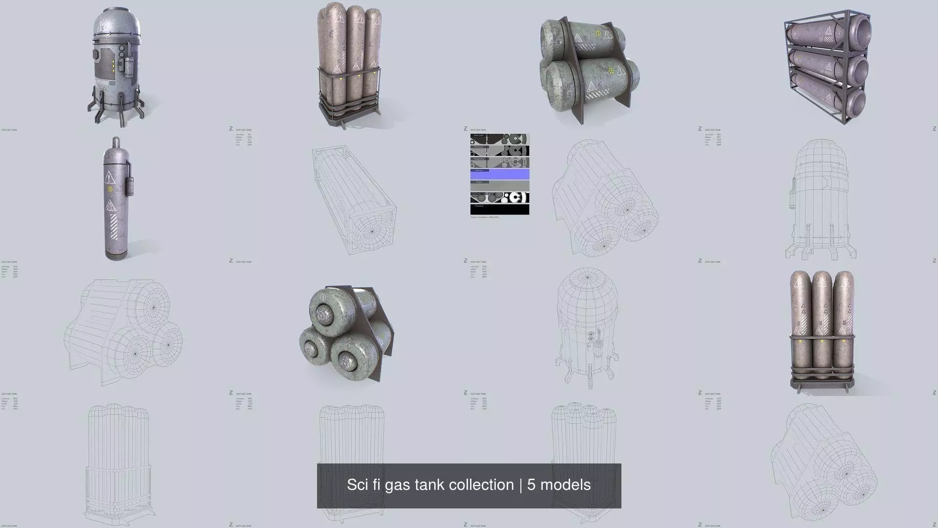 Sci fi gas tank collection _6