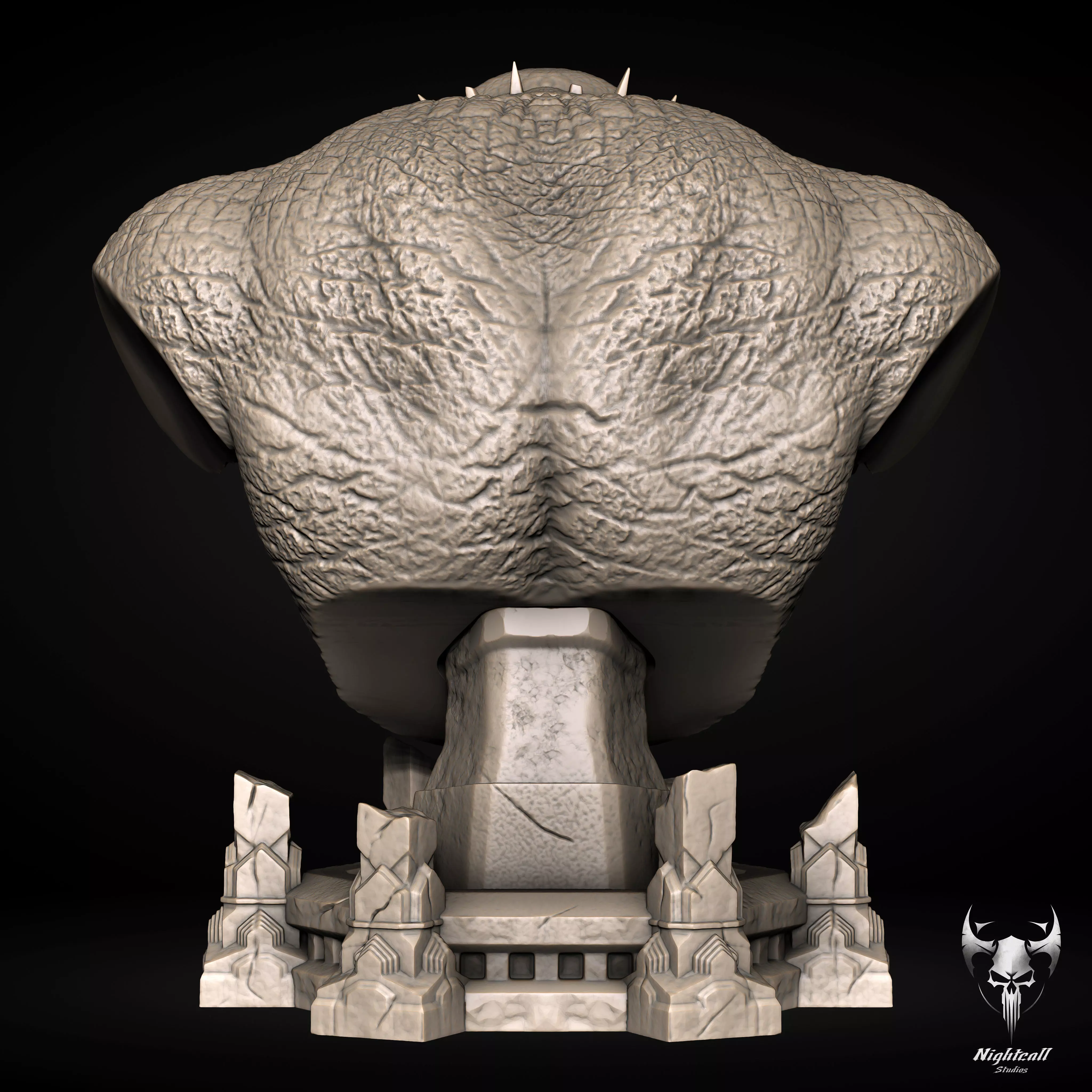 Lord of the Rings Cave Troll Fan Art 3D Print Model 3D print model_3