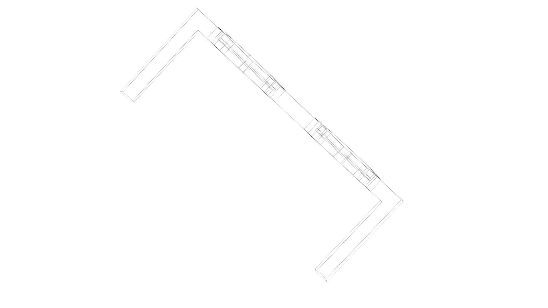 Low Poly Game Ready Glasses Low-poly 3D model_14