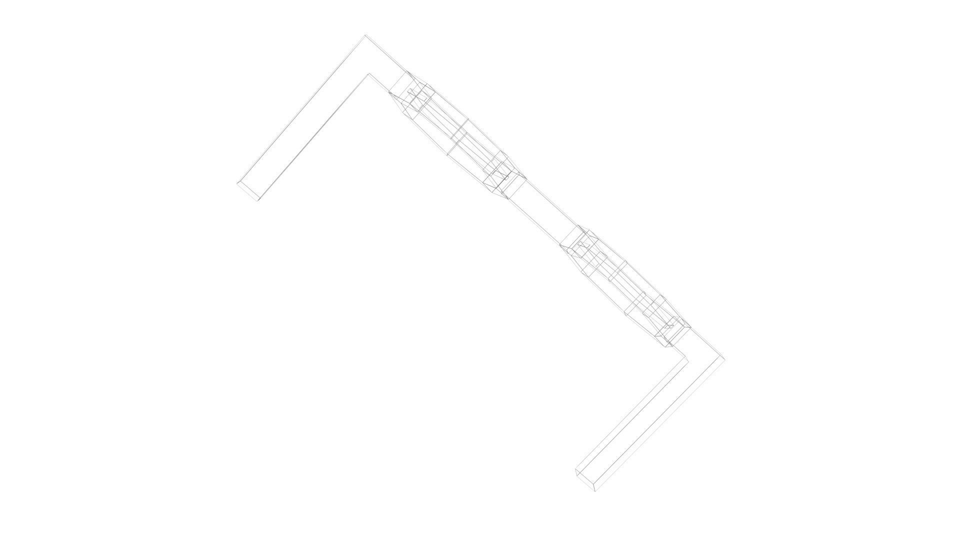 Low Poly Game Ready Glasses Low-poly 3D model_15