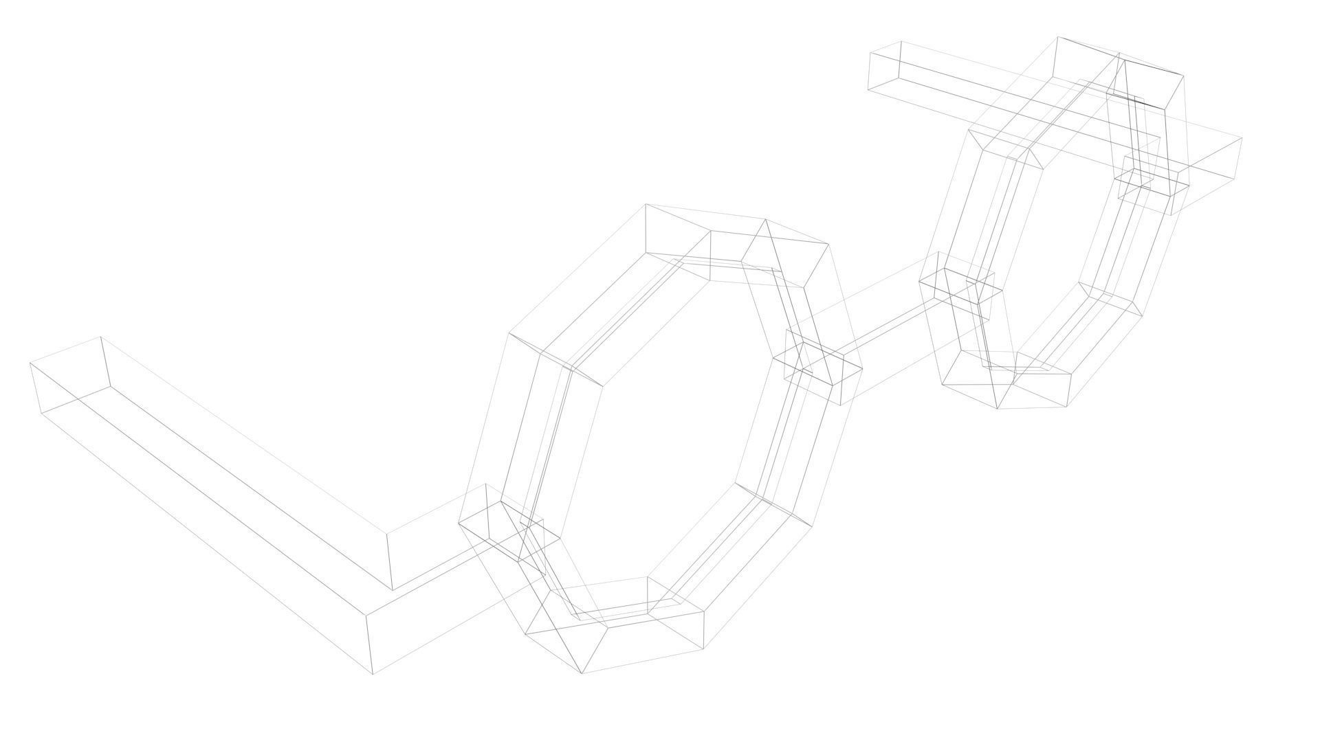 Low Poly Game Ready Glasses Low-poly 3D model_11