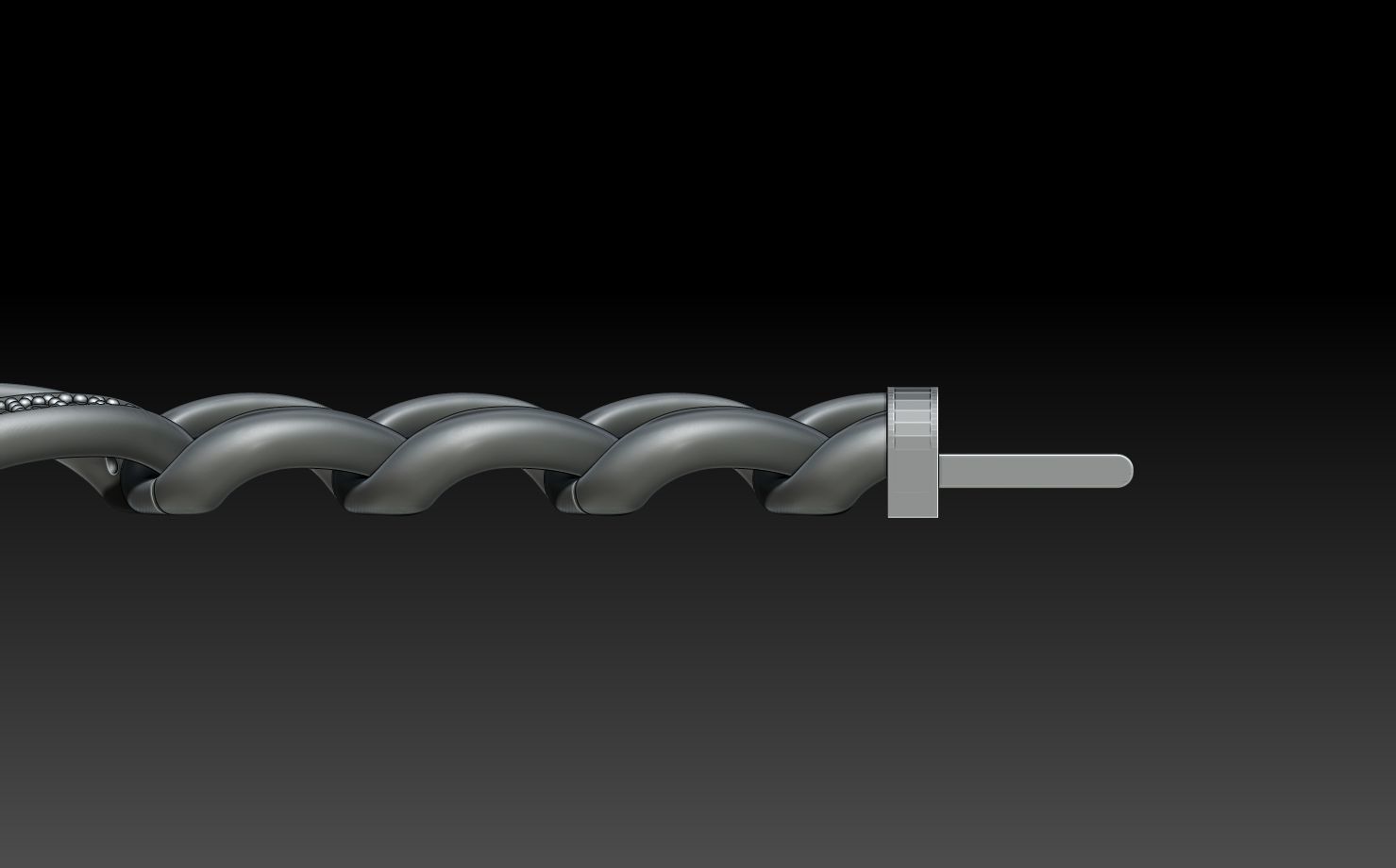 CHAIN BRACELET 3D print model_14