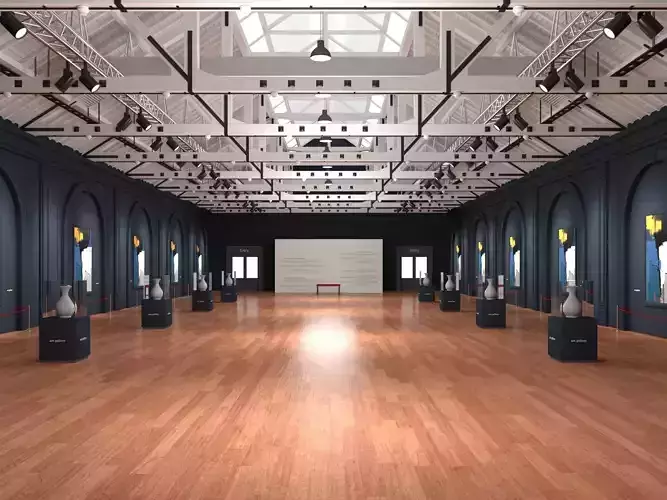 Art Gallery Exhibition Loft