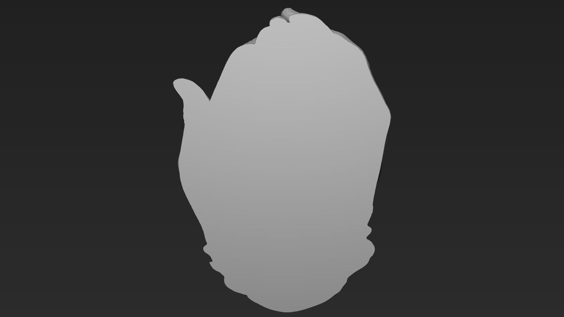 Baby In Hands Relief 01 3D print model_13