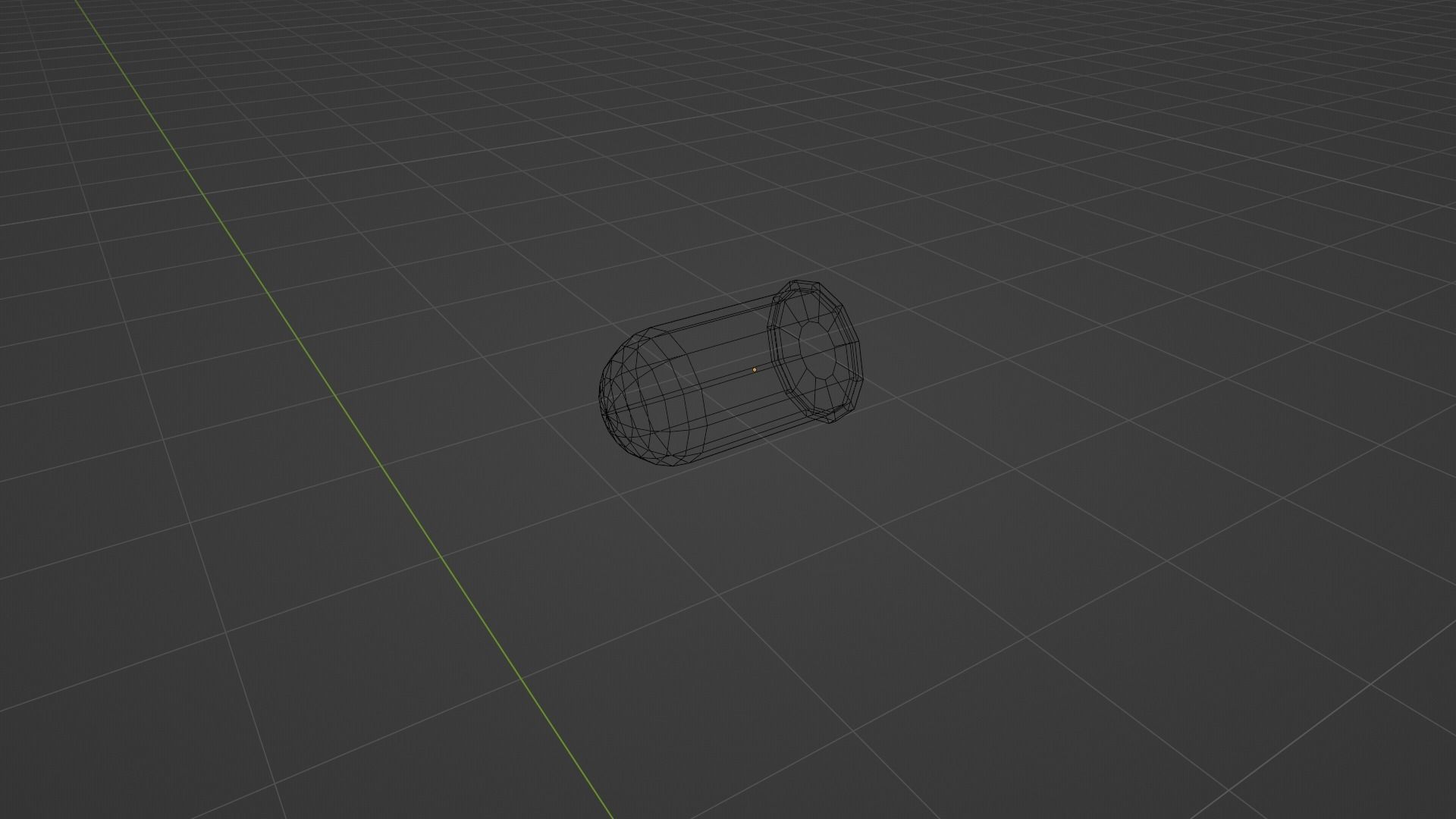 Low Poly Revolver Low-poly 3D model_11