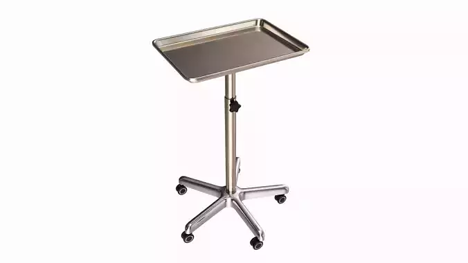 Mobile Doctor Tattoo Instrument Procedure Tray 3D model
