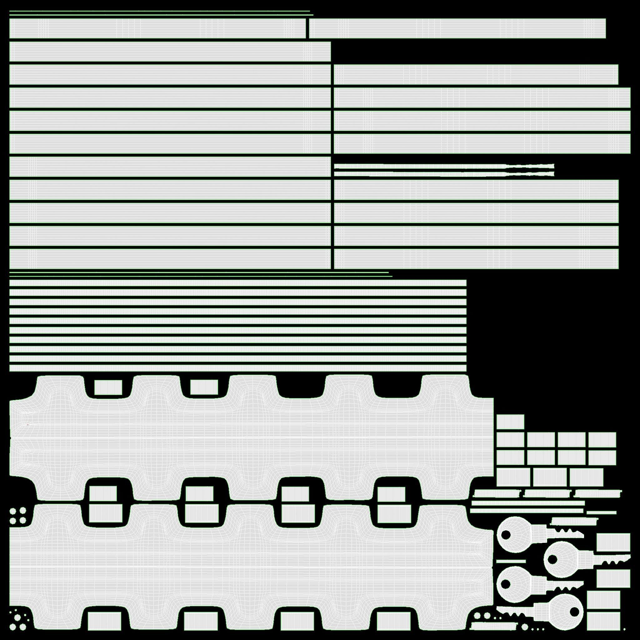 Cash Register Drawer for POS System open 3D model_8