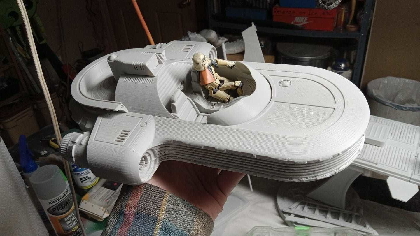 star wars jedi survivor merrins SPEEDER 3D print model_9