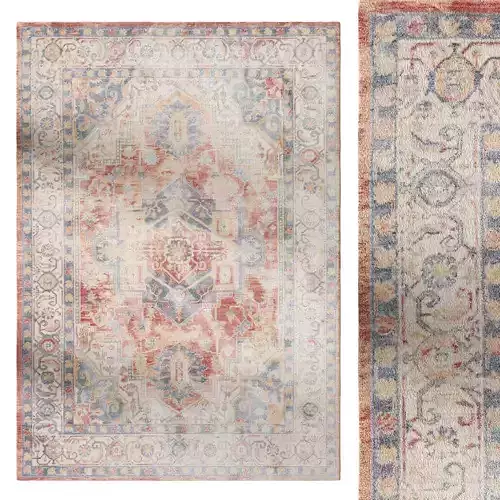 Viscose Rug Haven Red By Benuta