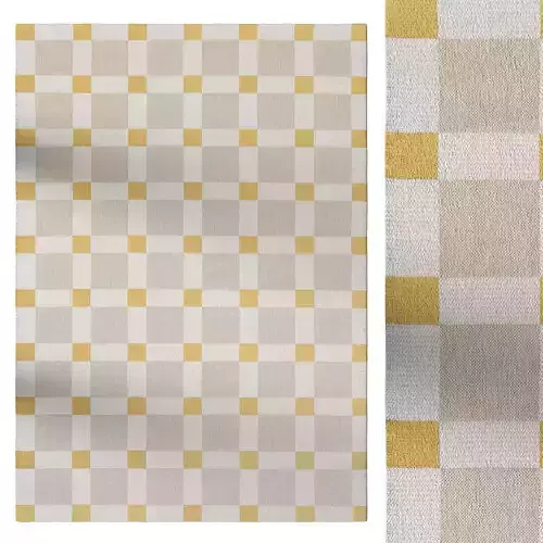 In- Outdoor Rug Vega By Benuta 3D model