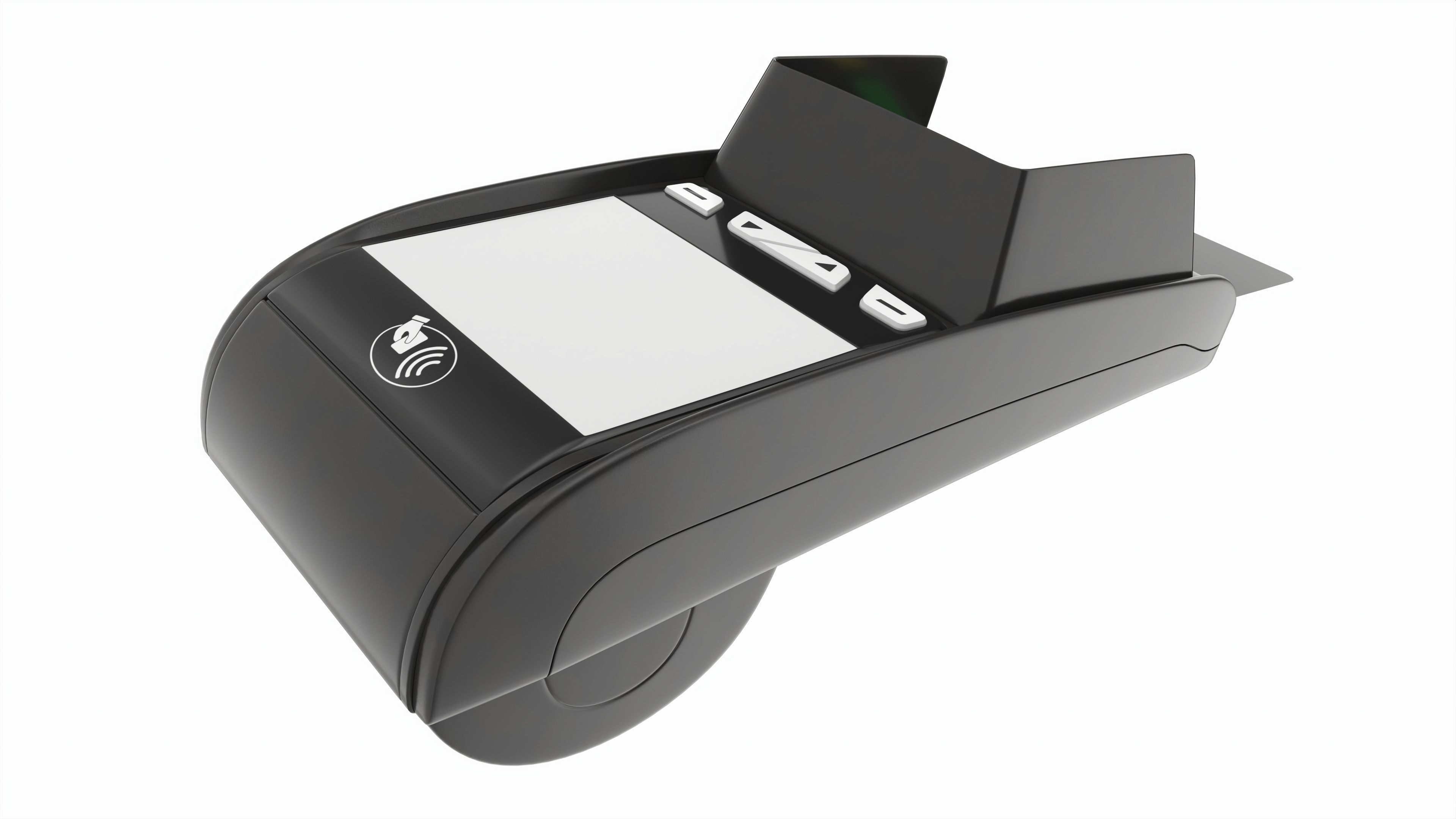 Universal Credit Card POS Terminal 01 3D model_1