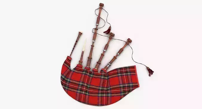 Bagpipes Red