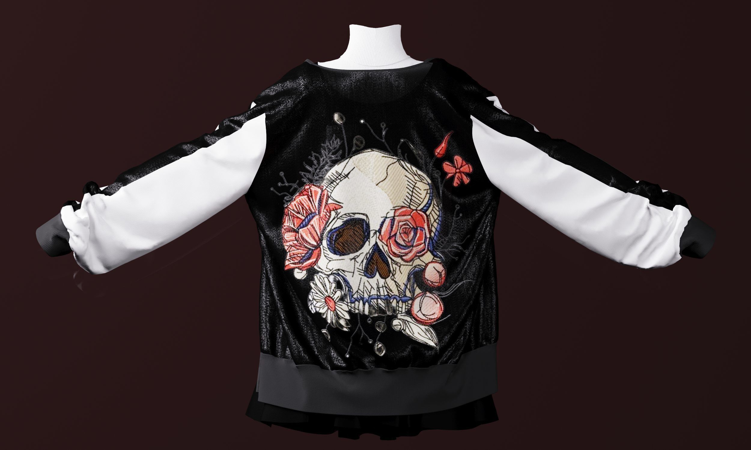 Skeleton model 3D model_3