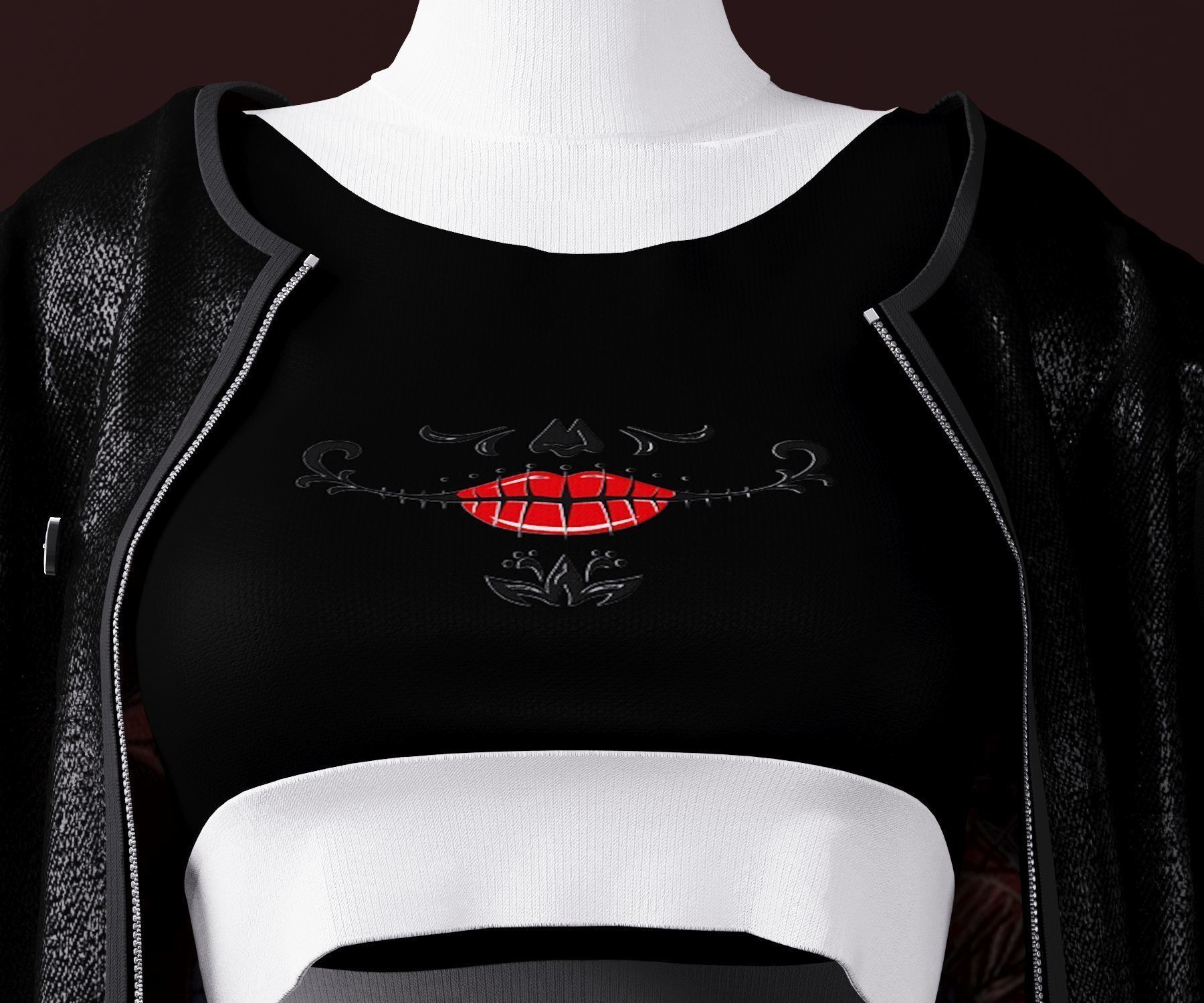 Skeleton model 3D model_4