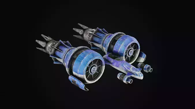 star wars NEVA KEE  podracer  3D print model