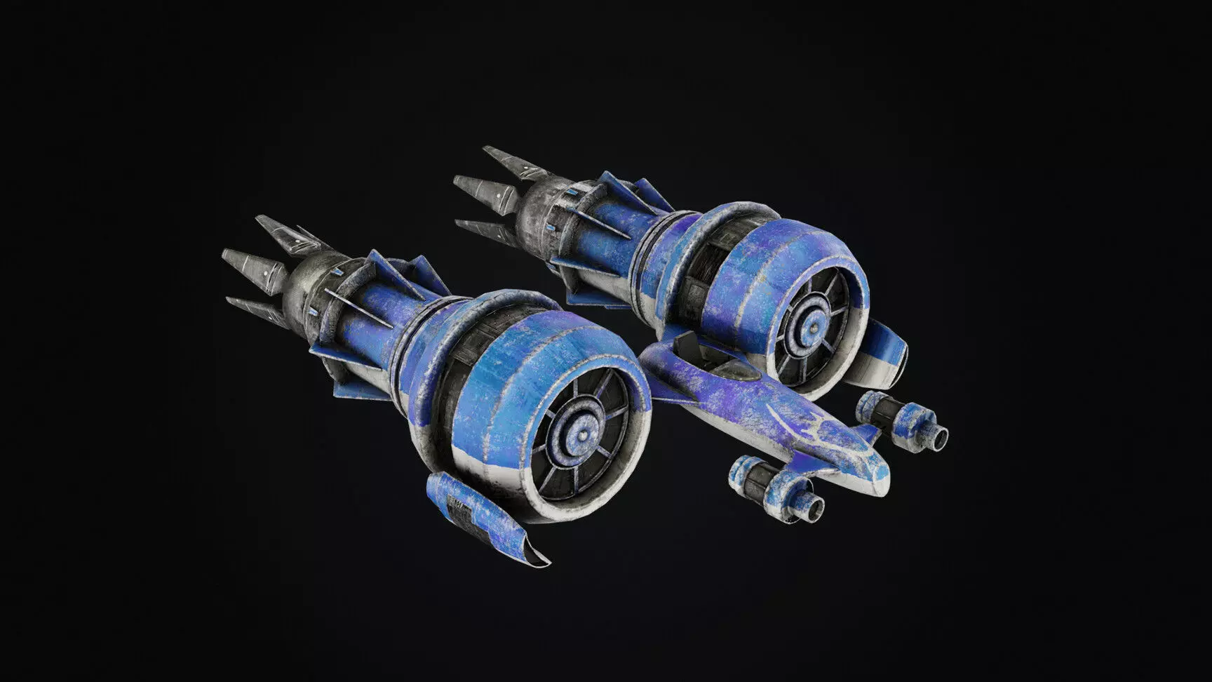 star wars NEVA KEE podracer 3D print model