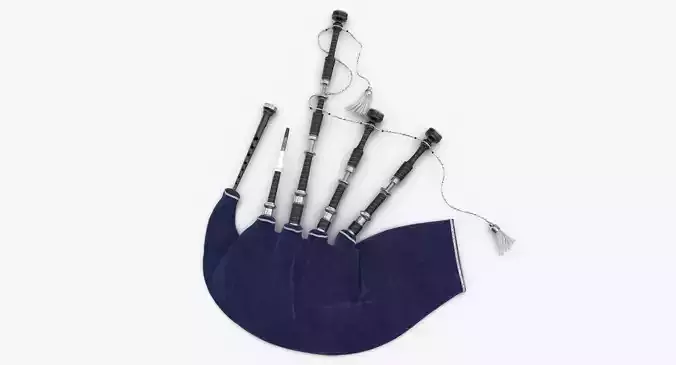 Bagpipes Blue