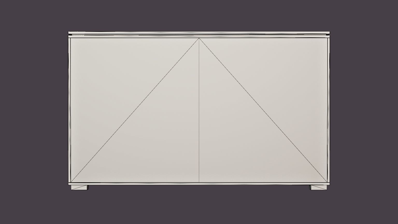 Viva Donate 150 Cm Low-poly 3D model_5