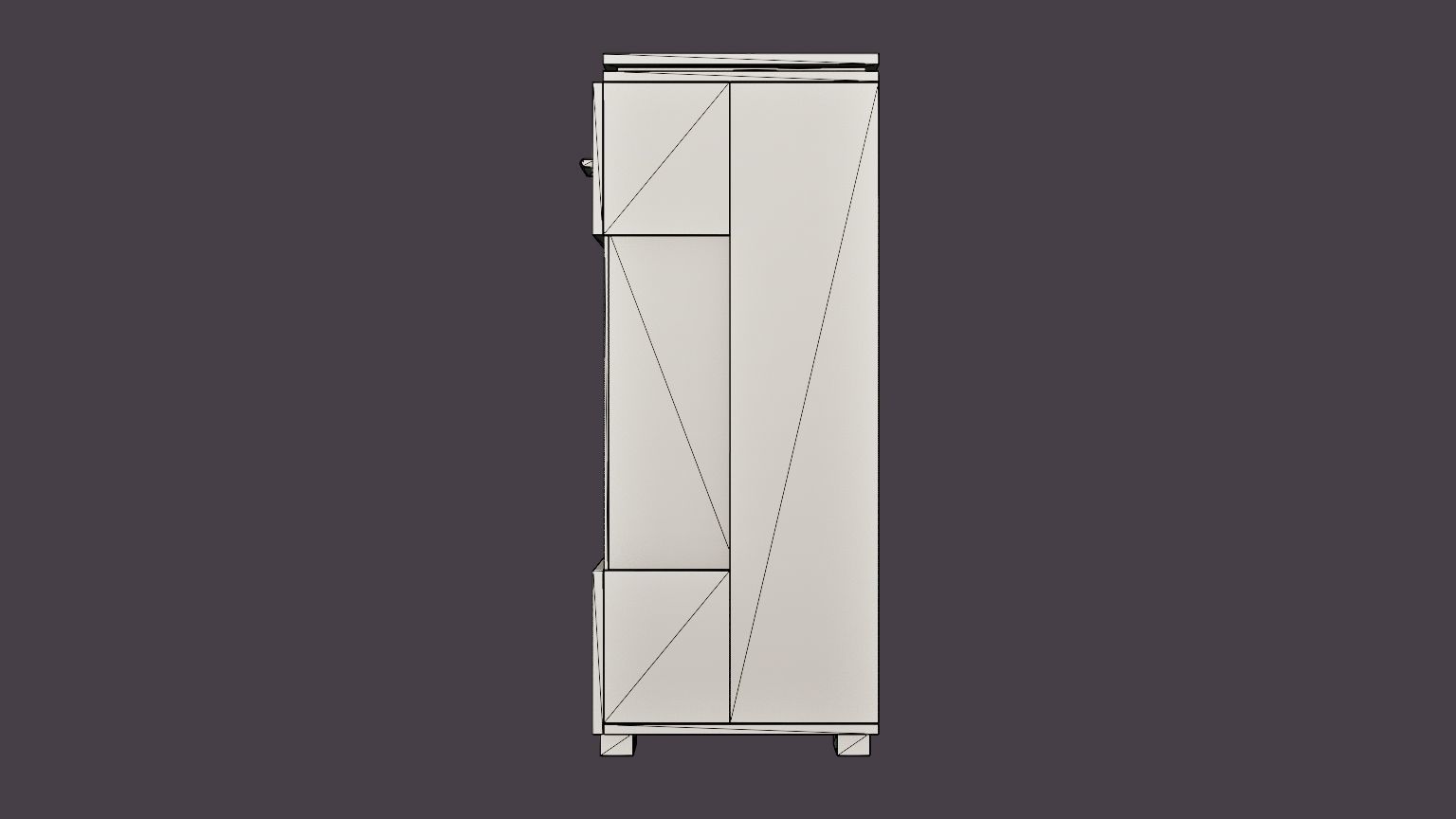 Viva Donate 150 Cm Low-poly 3D model_7