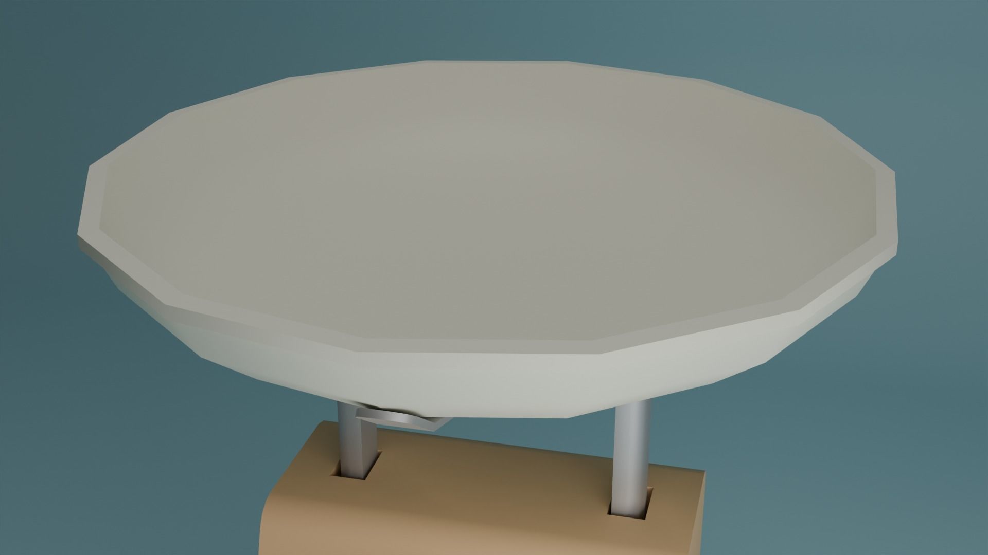 Weighing scale Low-poly 3D model_17
