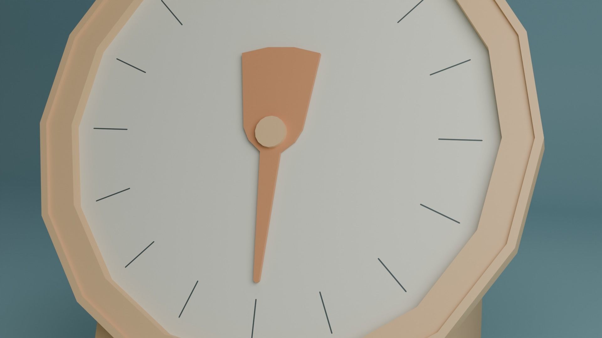 Weighing scale Low-poly 3D model_15