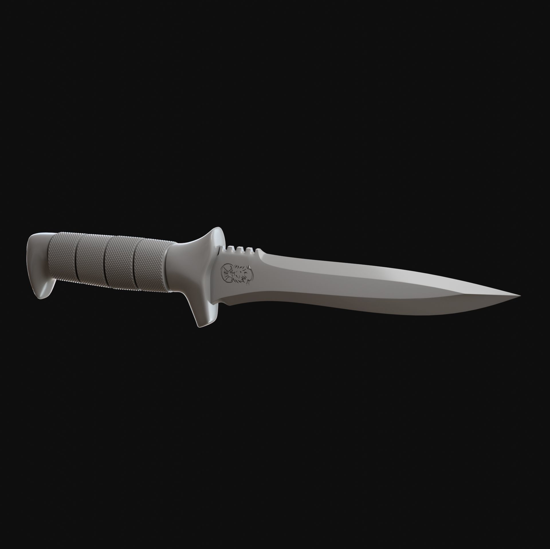 Resident Evil 4 Remake - Primal Knife - Leons Knife - cosplay 3D print model_4