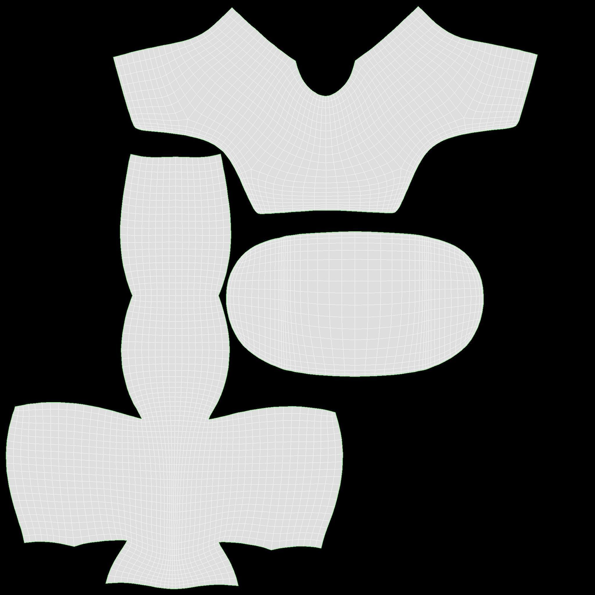 Store display mannequin head with Floppy hat and flower 3D model_10