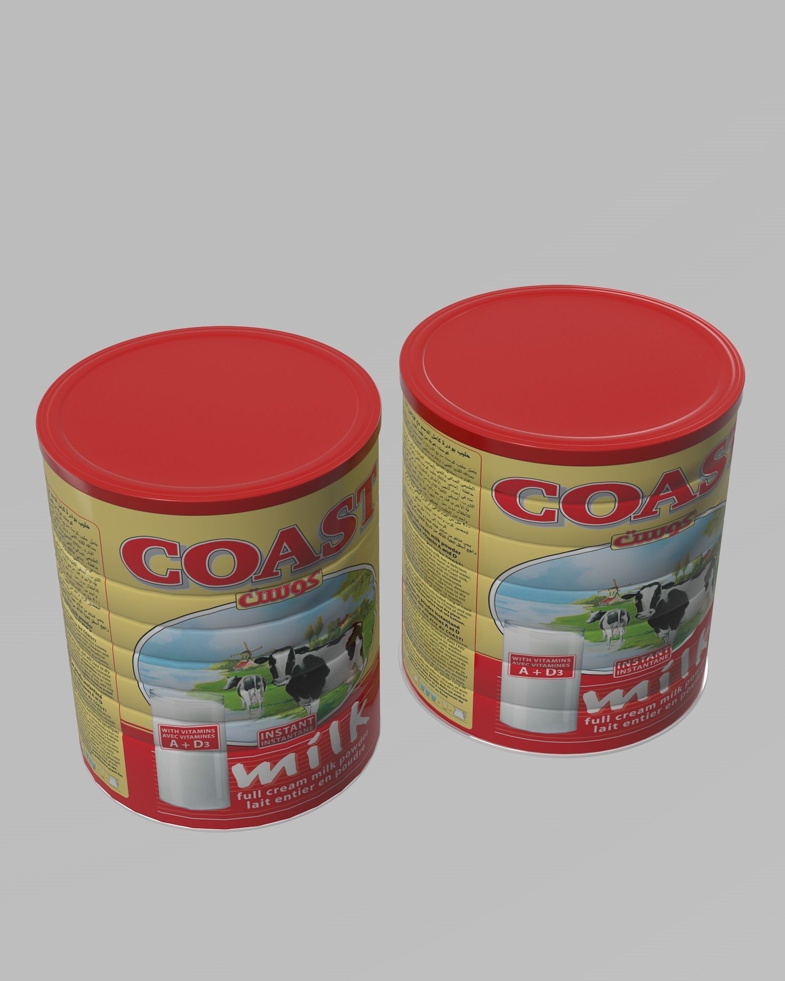 COAST MILK 3D model_4