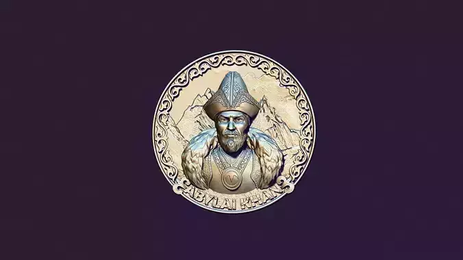 Abylai Khan3D model