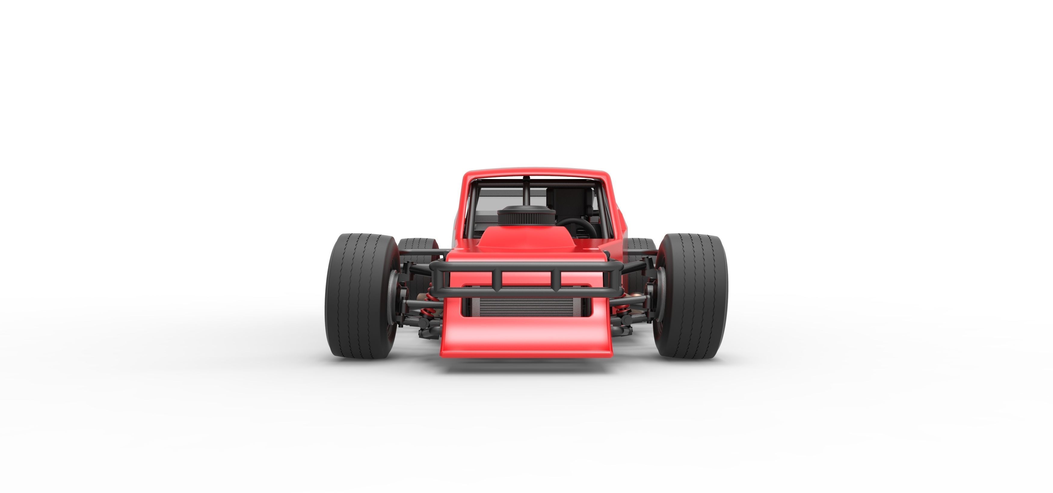 Asphalt Modified stock car Version 2 Scale 1 to 25 3D print model_7