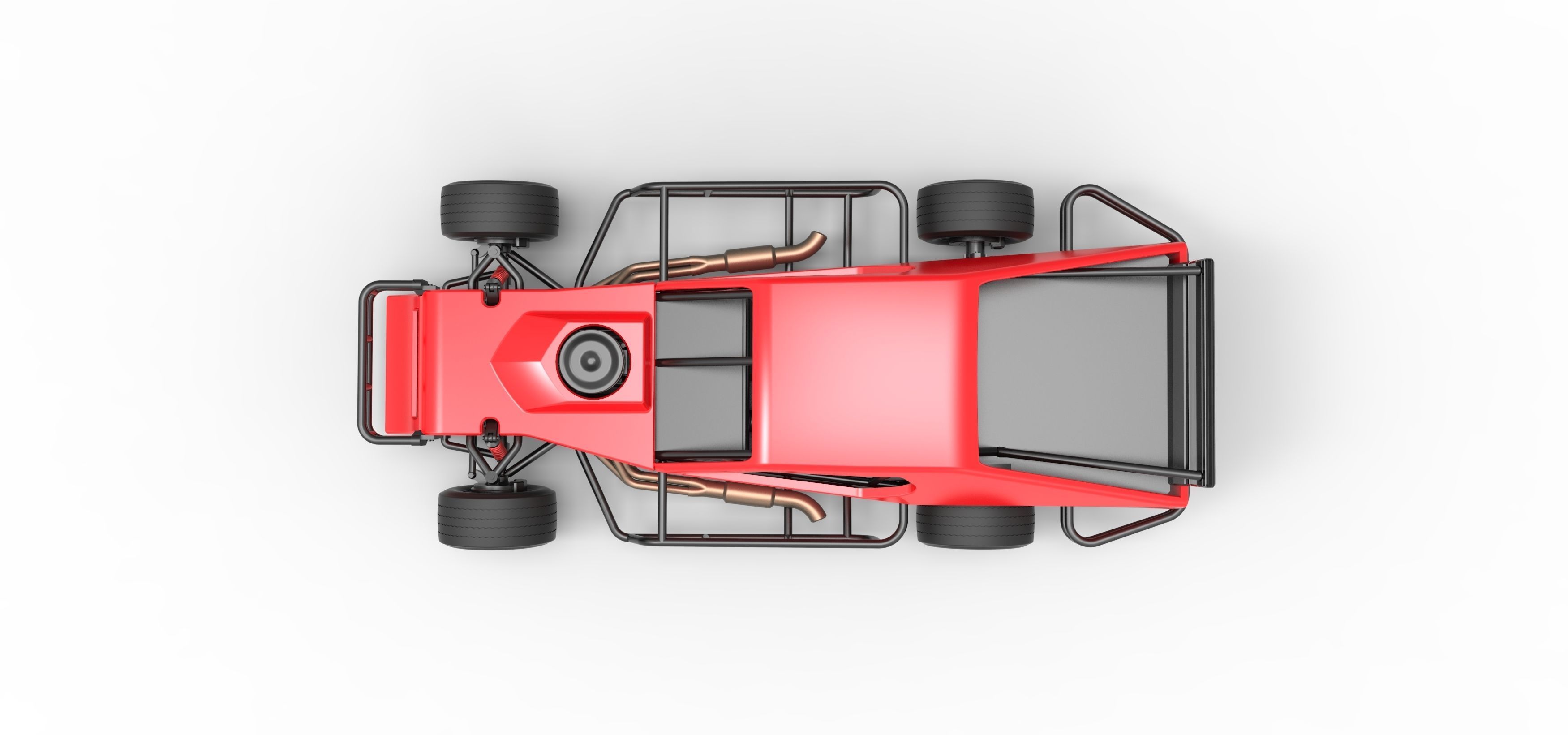 Asphalt Modified stock car Version 2 Scale 1 to 25 3D print model_11