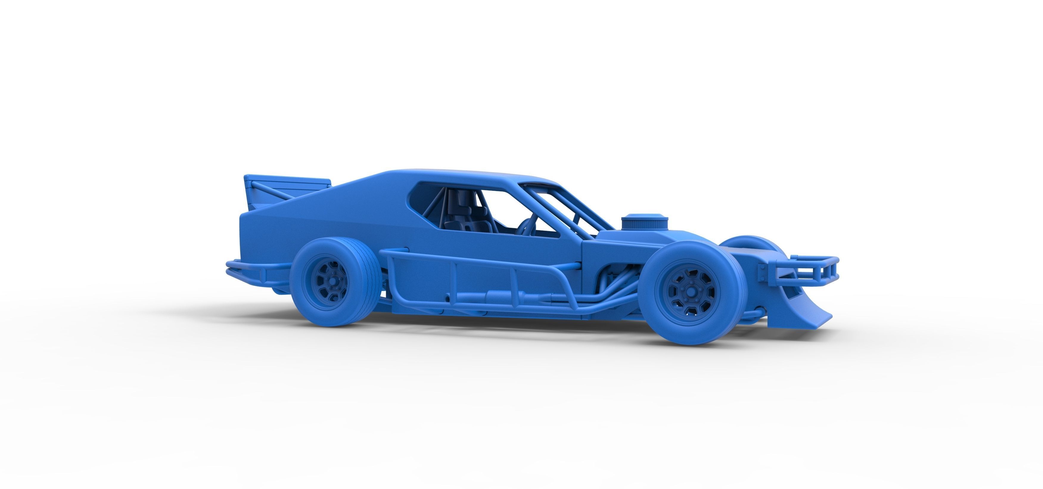 Asphalt Modified stock car Version 2 Scale 1 to 25 3D print model_51