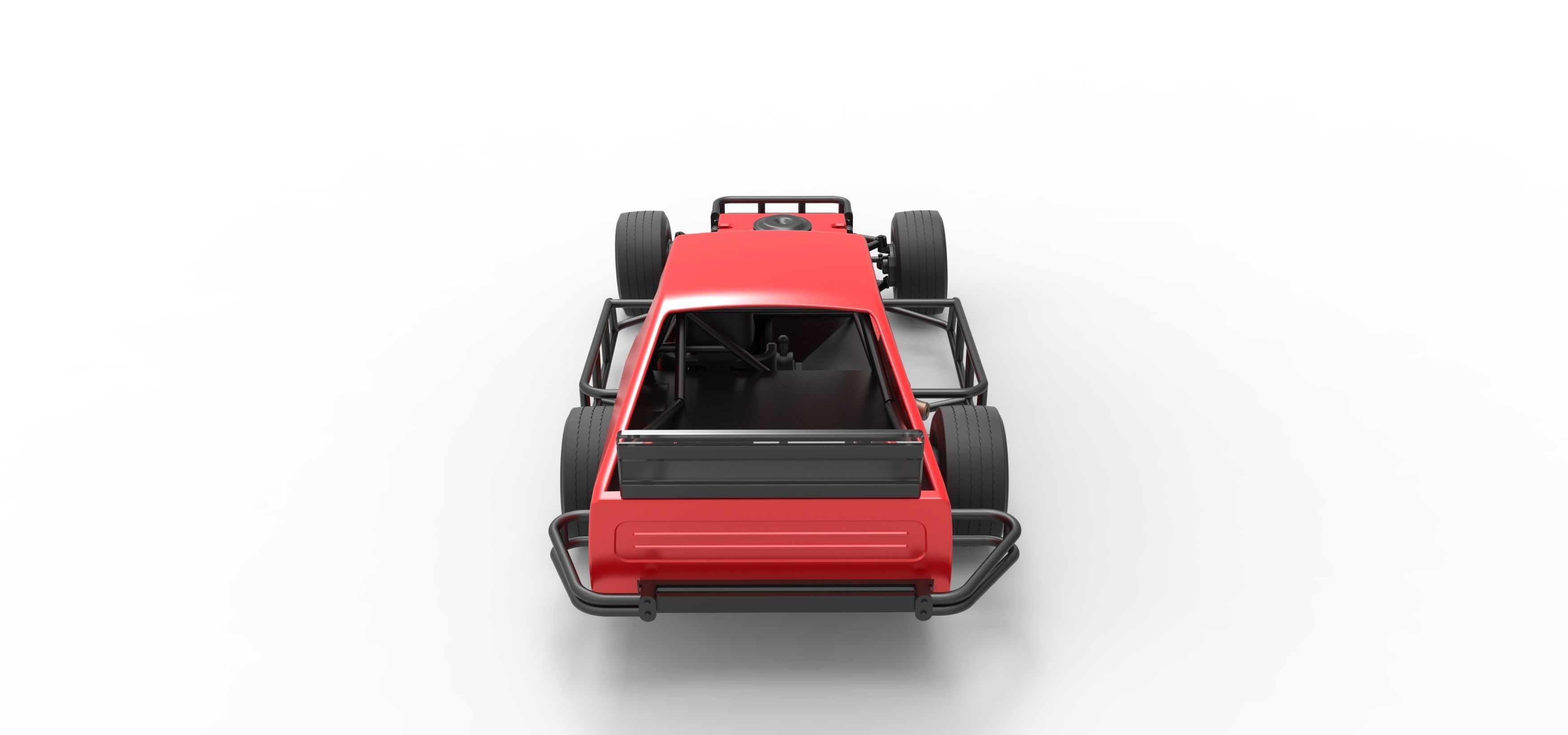 Asphalt Modified stock car Version 2 Scale 1 to 25 3D print model_17