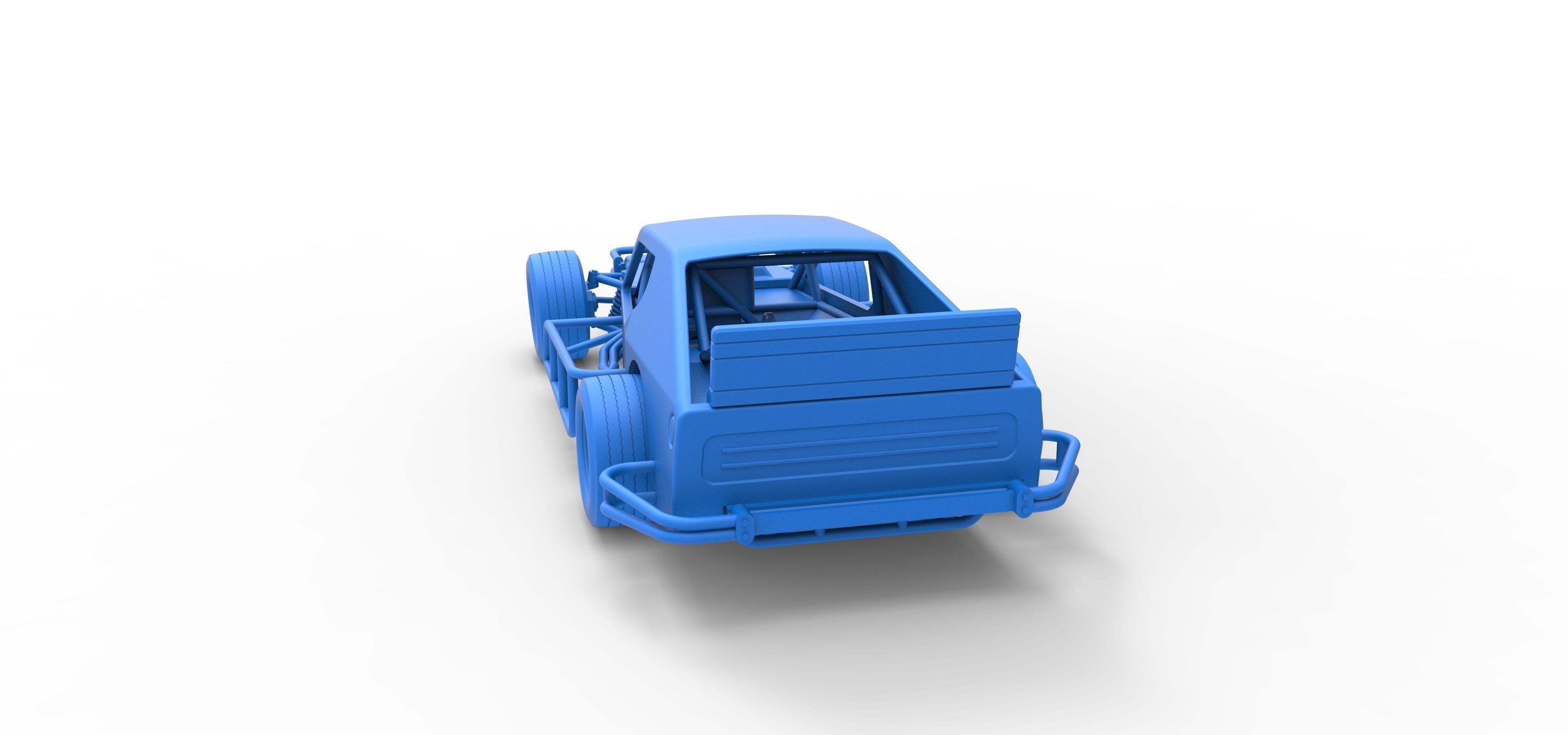 Asphalt Modified stock car Version 2 Scale 1 to 25 3D print model_40