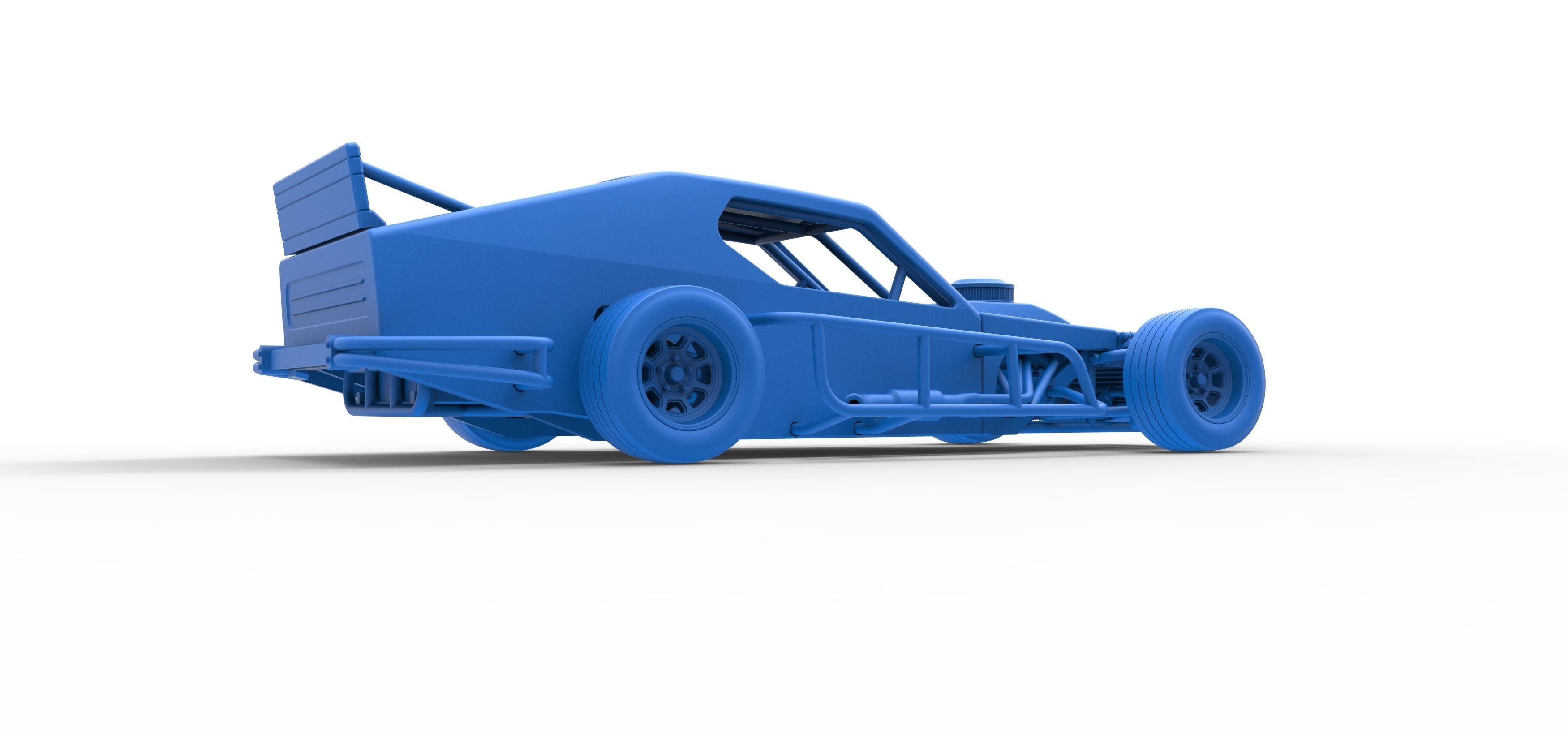 Asphalt Modified stock car Version 2 Scale 1 to 25 3D print model_47